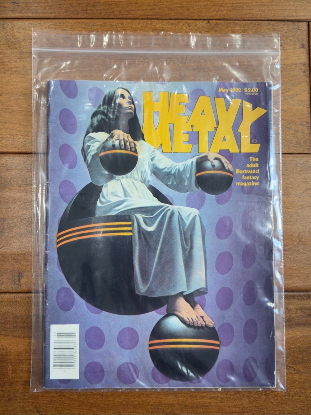 Heavy Metal Magazine - Purple Cover (May 1982) - Picture 9 of 9